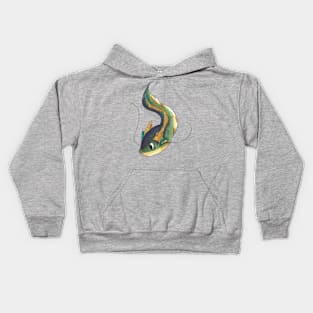 Tiny Little Eastern Dragon Kids Hoodie